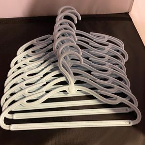Baby Blue Hangers for Baby, Doll or Dog Clothes